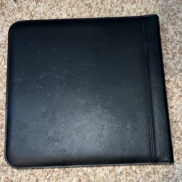 premium quality genuine leather cd/dvd library classic style finest quality Storage
